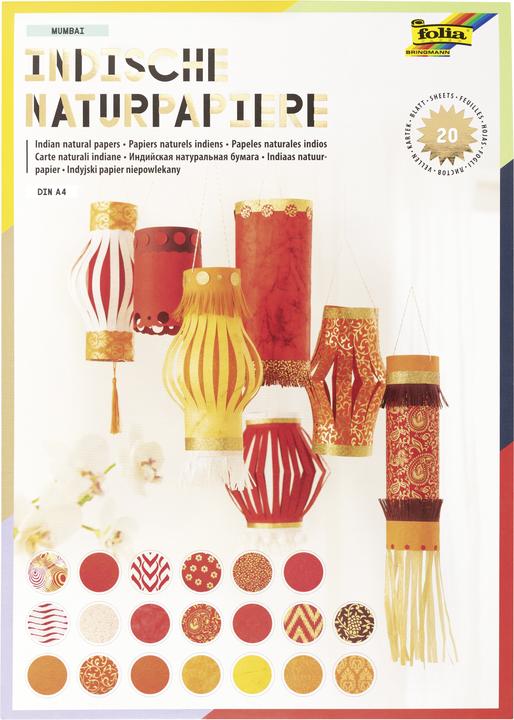 Produktbild Folia Motivblock India Mumbai (170 g/m², 20x)