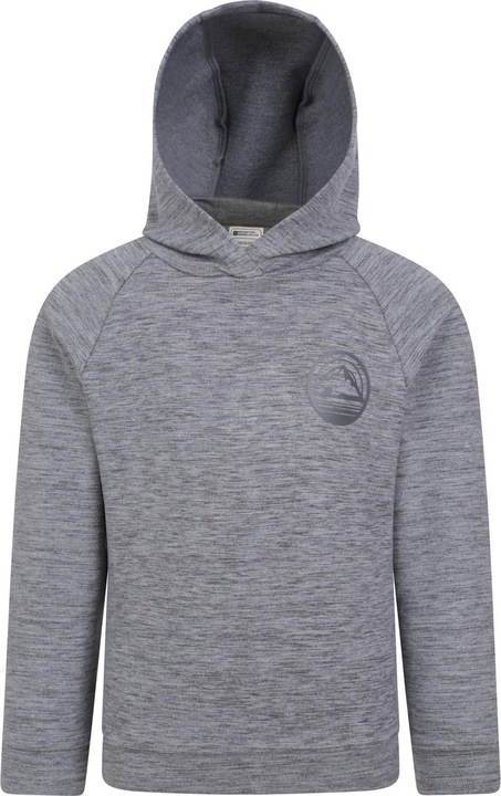 Actual product image Mountain Warehouse Childrens/Kids Strath Melange Supersoft Hoodie (128)