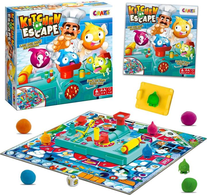 Actual product image Craze Kitchen Escape Game (German, 2 - 4 Players)