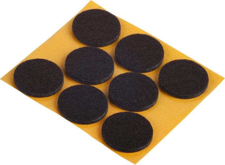 Produktbild Fix-o-moll Filzgleiter 3 mm / Ø 28 mm 8 x (Filzgleiter, 8 Stück)