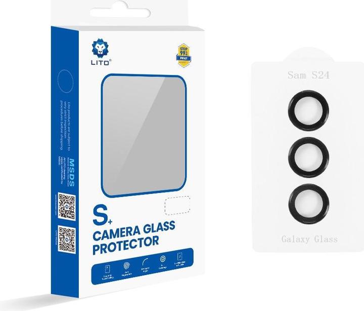 Produktbild Dux Ducis Lito - Samsung Galaxy S24 Kamera Abdeckung - Schwarz (1 Stk., Samsung Galaxy S24)