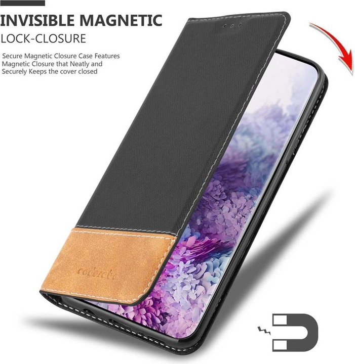 Actual product image Cadorabo Book X Wallet Cover (Samsung Galaxy S20+)