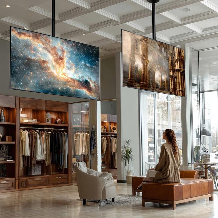 Actual product image Maclean MC-504B (Ceiling, 30 kg, 23" - 42")