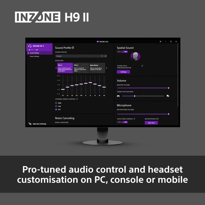 Actual product image Sony Inzone H9 II (Wireless, Cable)
