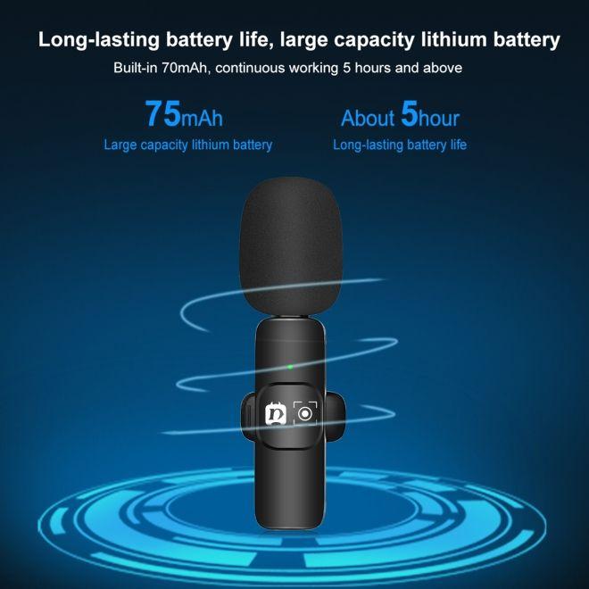 Actual product image Puluz Wireless Mikrofon Capture Pro Special Edition USB-C & Lightning