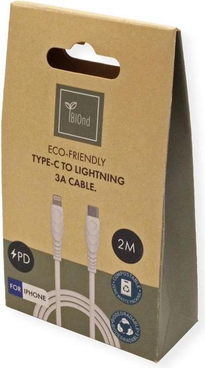 Produktbild BIOnd Type-C to Lightning 3A 2M (2 m, USB 3.2 Gen 1)