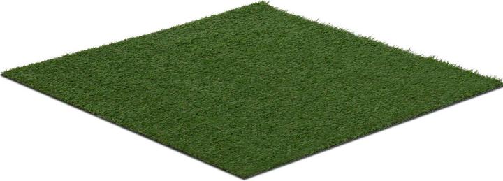 Produktbild Hillvert Kunstrasen Rasenteppich Balkon Terrasse Kunstgras 100 x 100 cm Höhe: 20 mm (100 x 100 x 2 cm)