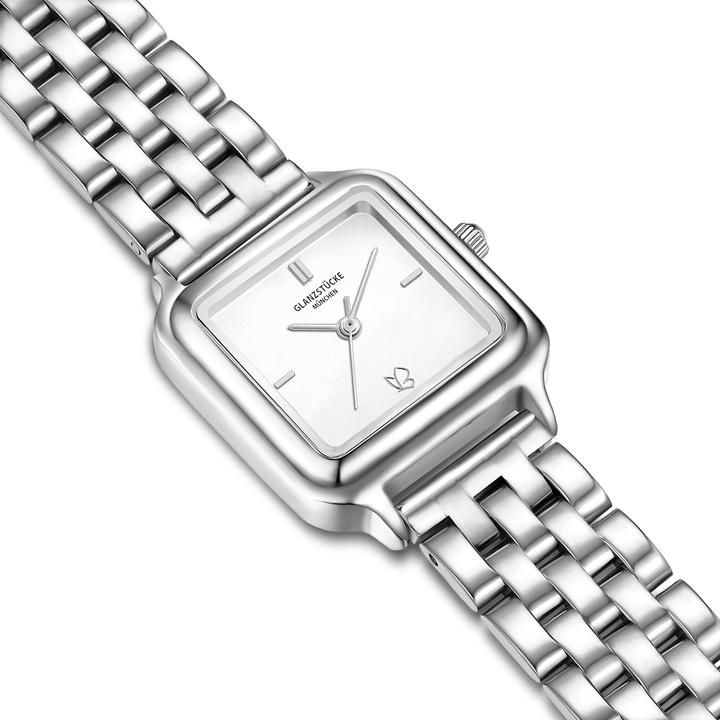 Actual product image Glanzstücke München Damen Quarzuhr silber Edelstahl silber - 38022 (25 mm)