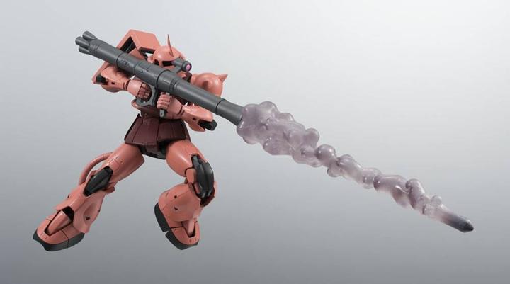 Produktbild Bandai Moblie Suit Gundam figurine Robot Spirits (Side MS) MS-06S ZAKU II CHAR'S CUSTOM MODEL ver. A.N.I.M.