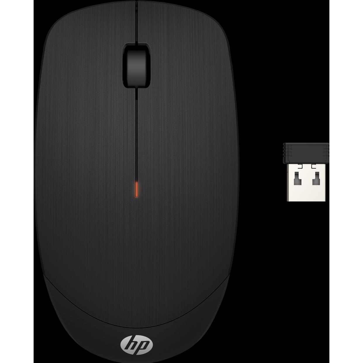 Thumbnail - HP X200 (Kabellos), Maus, Schwarz