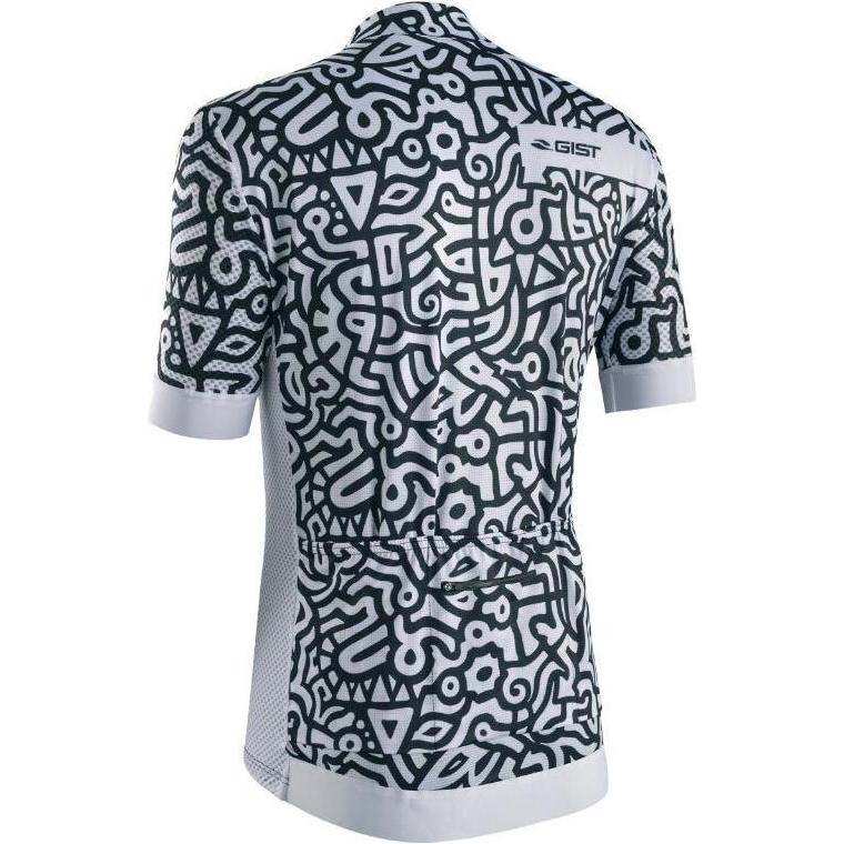 Thumbnail - Gist, Herren, Velotrikot, Paint (XL), Schwarz, XL