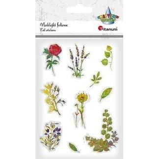 Titanum, Sticker, Folienaufkleber Blumen 10 Stk