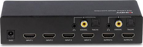 Produktbild Lindy DVI-D Extender 1500m Fiber / LWL. Duplex LC Multi-/Singlemode, max. 1920 x 1200 (Extender)