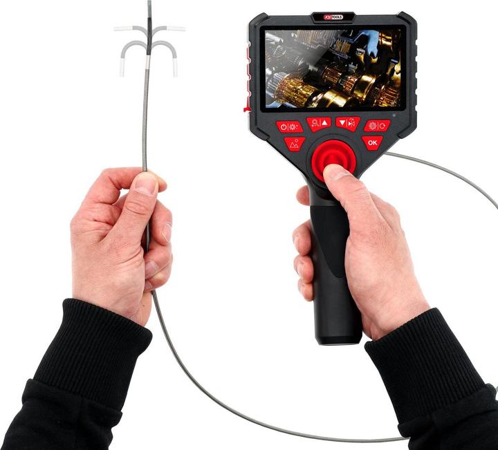 Actual product image KS Tools 550.7580 Videoskop-Satz Sonden-Ø: 3.9 mm Sonden-Länge: 1000 mm