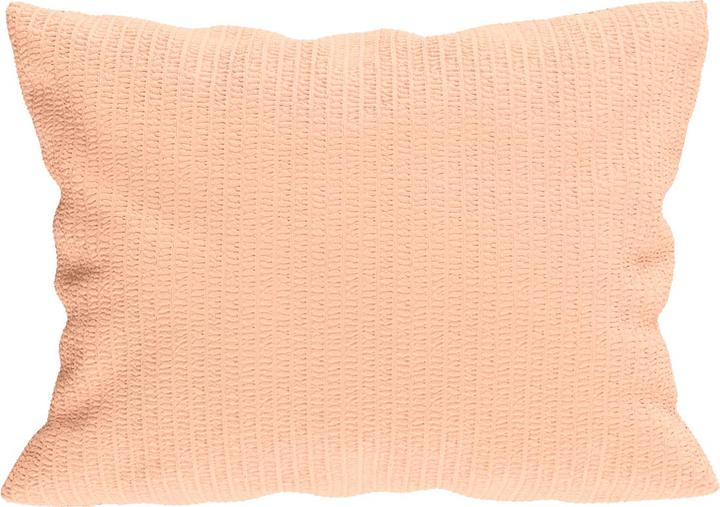 Actual product image Lotus Bettwaren Bed Linen Satin Seersucker uni (Pillowcase, 50 x 70 cm)