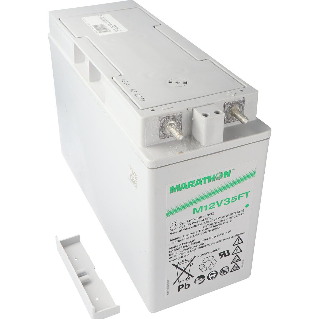 Thumbnail - Exide, Versorgungsbatterie, Marathon M12V35FT Blei Akku mit M6 Schraubanschluss 12V, 35000mAh (12 V, 35 Ah)