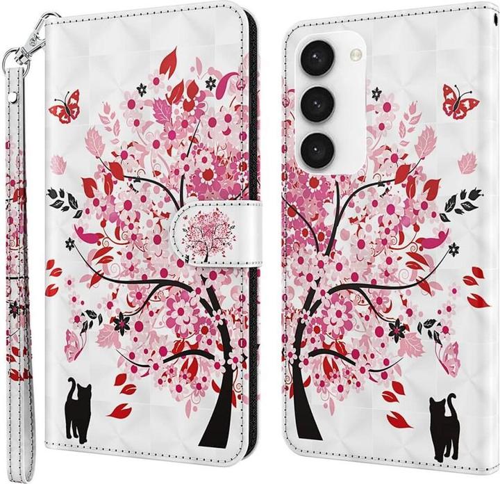 Immagine prodotto Cover-Discount Custodia effetto glitter farfalla blu (Samsung Galaxy S24)