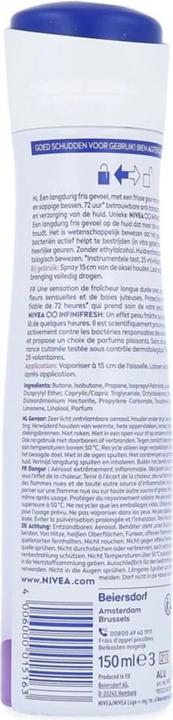 Produktbild NIVEA Fresh Sensitive Deodorant Spray (Spray, 150 ml)