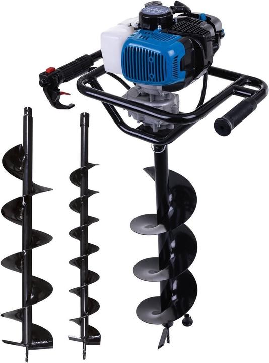 Scheppach Trapano a colonna con set di punte Ø 100, 150, 200 mm