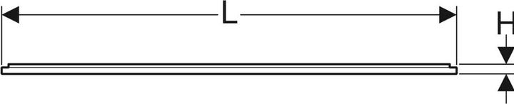 Image du produit Geberit Cadre dinstallation pour receveurs de douche Setaplano plus de 100 cm, pour 6 bacs, 154.475.