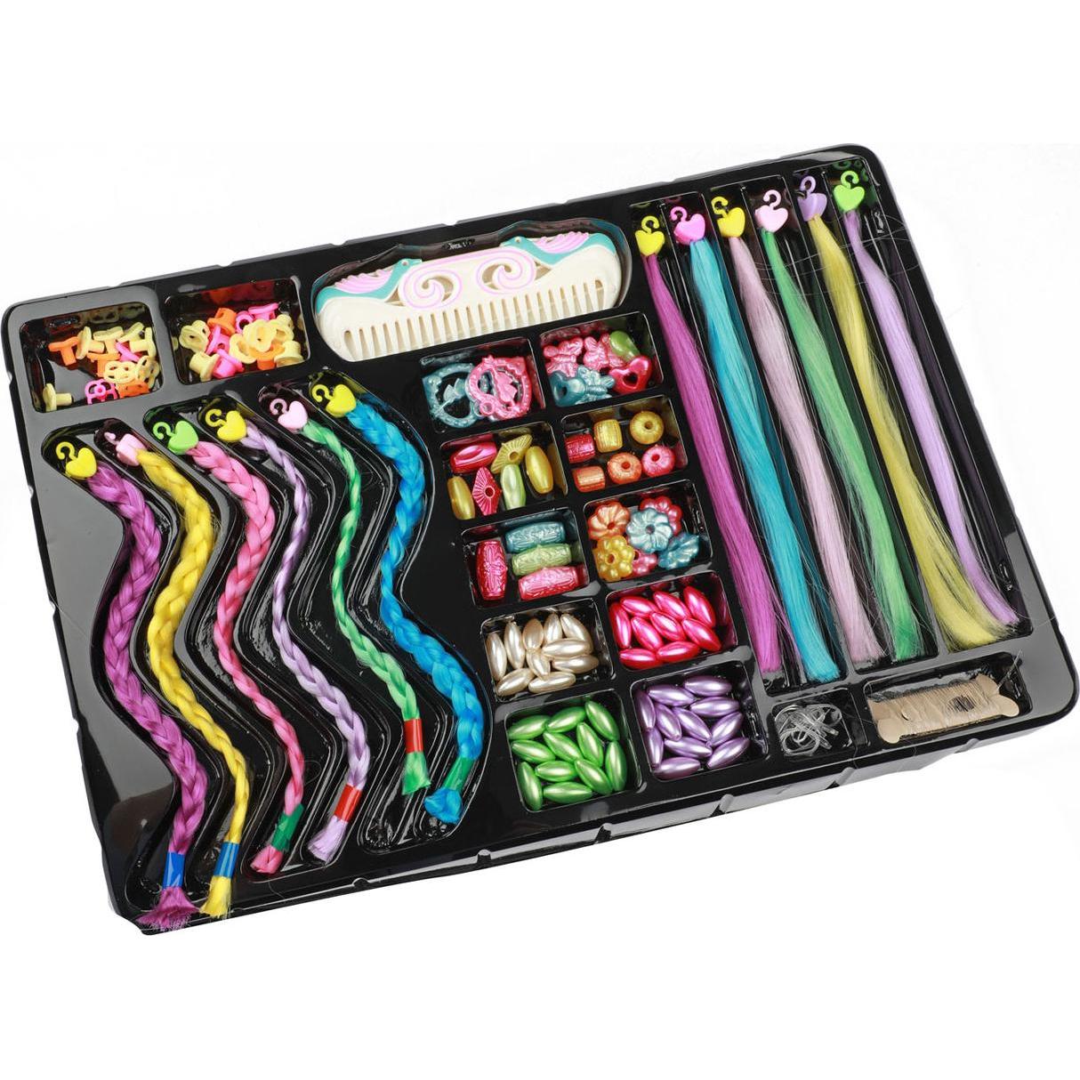 Toi-Toys Dekorieren Sie Ihr Haarperlen- und Haarlocken-Set (36856306)