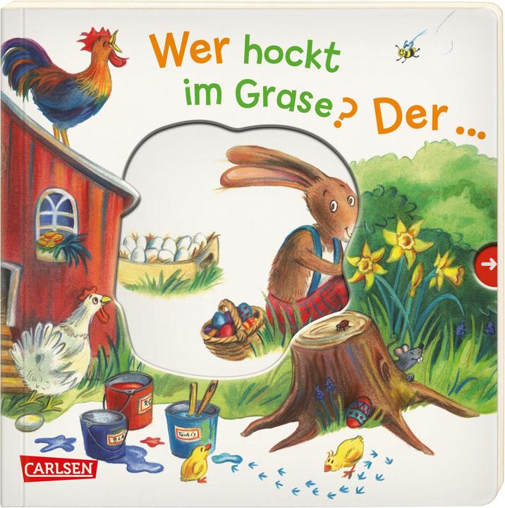 Produktbild Wer hockt im Grase? Der ... Osterhase! (Deutsch, Sandra Grimm, 2019)