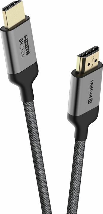 Produktbild Swissten Cable HDMI To HDMI 8K 60Hz 2.0 M (2 m, HDMI)