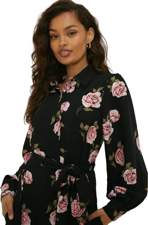 Produktbild Dorothy Perkins Midi Hemd Kleid Bindegürtel (42)