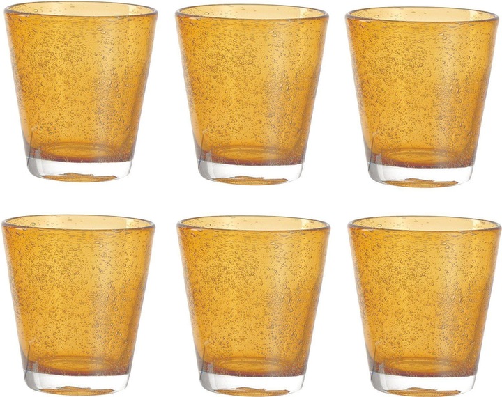 Immagine prodotto Leonardo Bicchiere da bere Burano ambra (0.33 l, 6 x)