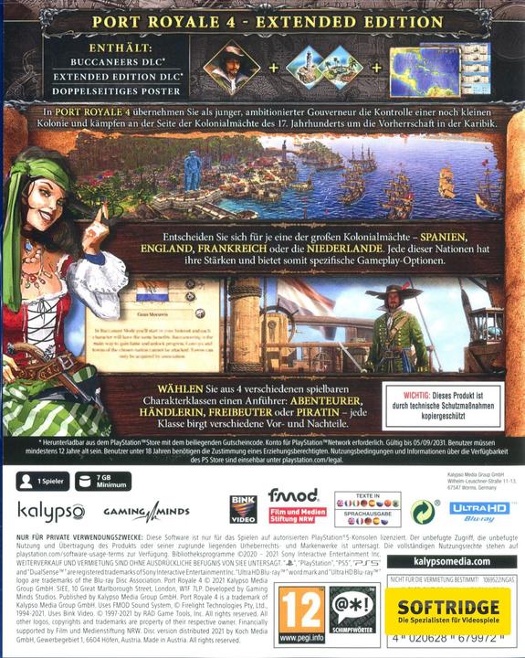 Produktbild Port Royale 4 - Extended Edition (PS5, DE)