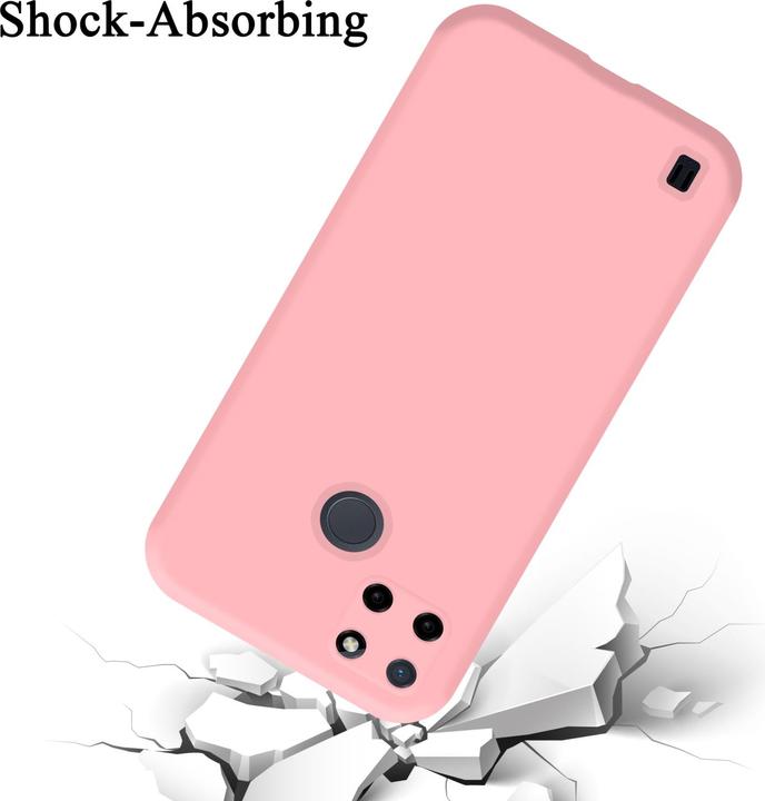 Actual product image Cadorabo TPU Liquid Silicone Case Cover for Realme C21Y / C25Y (Realme C21Y, Realme C25Y)