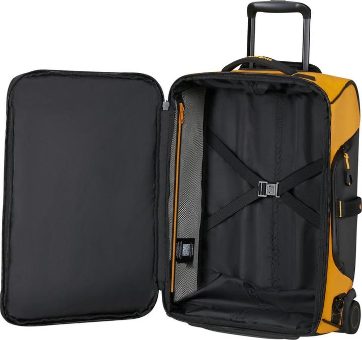 Actual product image Samsonite PARADIVER LIGHT DUFFLE/WH 55/20 BP FL, YELLOW Reisetasche (51 l)