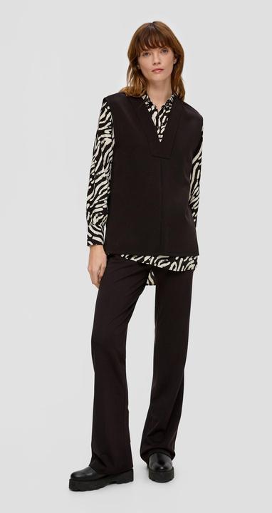 Produktbild s.Oliver Bluse Longbluse aus reiner Viskose (38)