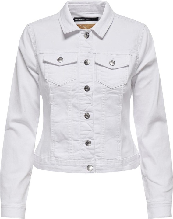 Only Körperbetonte Jeansjacke Jeansjacke