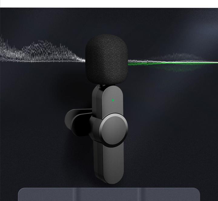 Actual product image Deltalabs 360° lavalier microphone with USB C - Wireless set for mobile/tablet (3 pcs.)