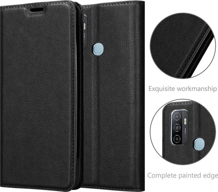 Actual product image Cadorabo Book Invisible Magnet Cover (Oppo A53)