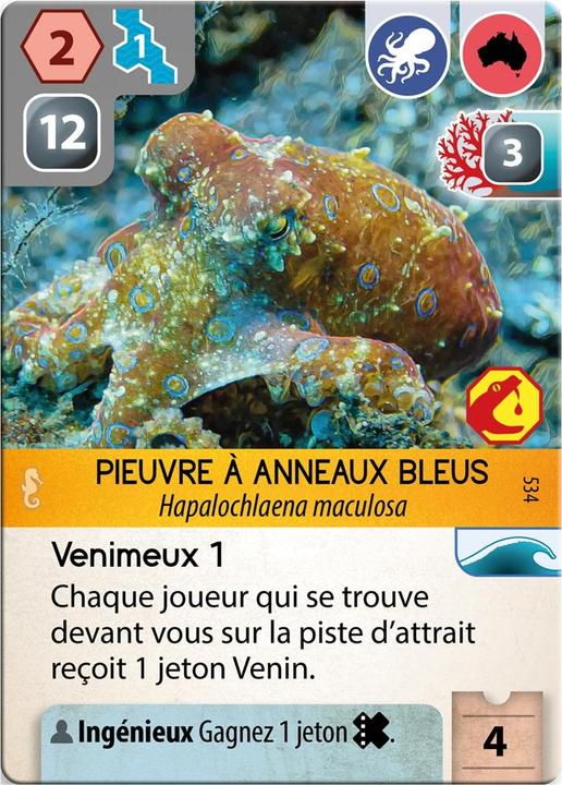 Actual product image Super Meeple Ark Nova - Extension Mondes Marins (f) (French)