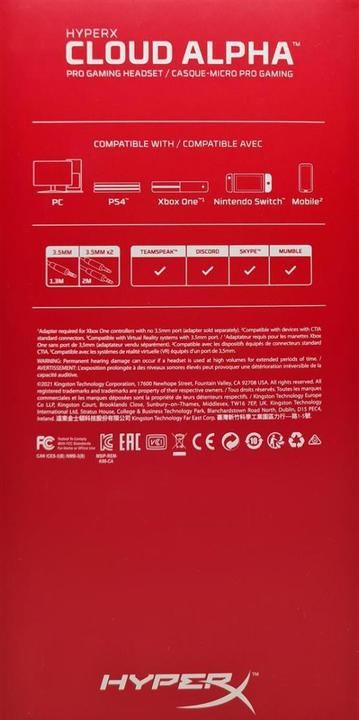 Produktbild HyperX Cloud Alpha (Kabelgebunden)