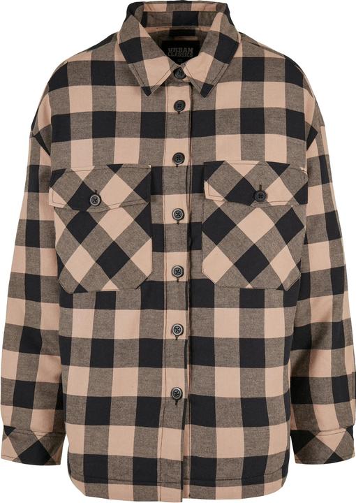 Produktbild Urban Classics Ladies Flanell Padded Overshirt (M)
