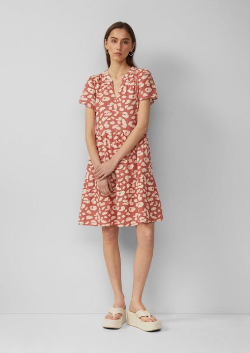 Actual product image S.Oliver Kleid Volantkleid aus Musselin (36)