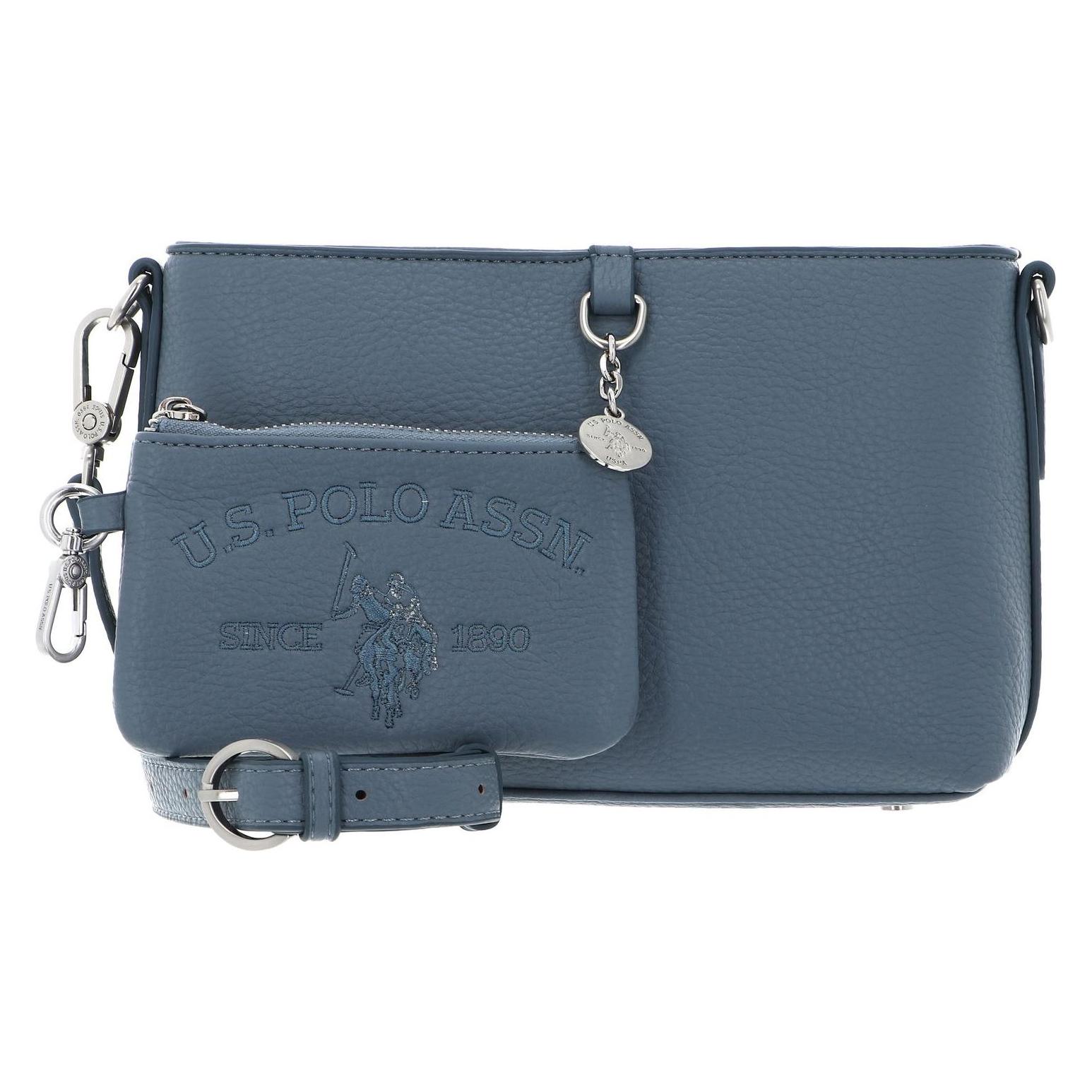 U.S. Polo, Damen, Handtasche, Breezy Crossbody Bag, Grau