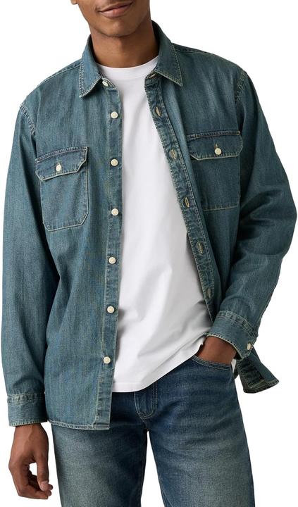 Actual product image Levis Jackson Worker Chopper Dark Wash (XL)