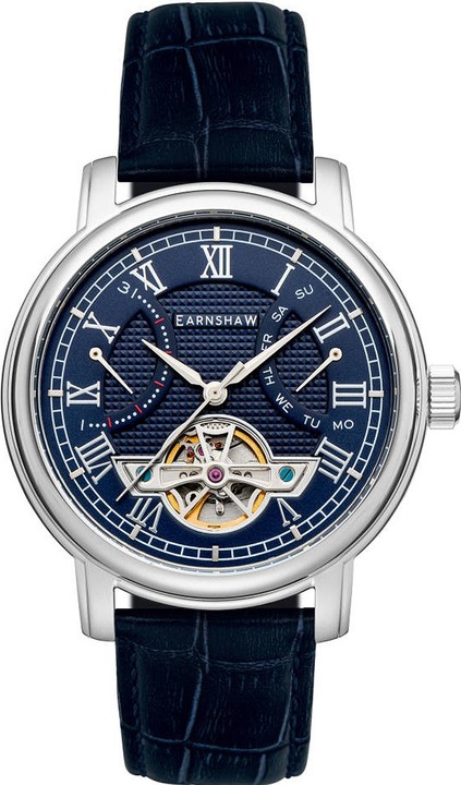 Thomas Earnshaw ES-8169-02 Longcase Double Retrograde Automatik (Analoguhr, 43 mm)