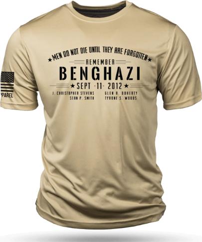 Actual product image Nine Line T-Shirt Moisture Wicking BENGHAZI, tan (L)