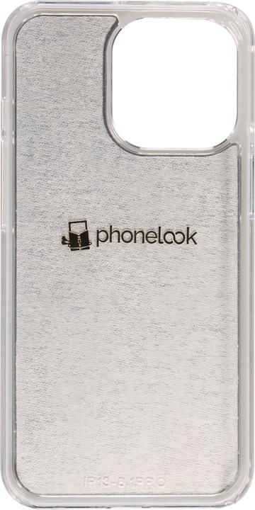 Actual product image PhoneLook Coque transparent Tiger Blue Red (Apple iPhone 13 Pro)
