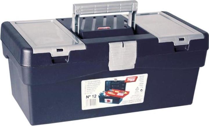 Produktbild Velleman - WERKZEUGKOFFER - 400 x 217 x 166 mm - MIT ABLAGEFACH (1 Teil)