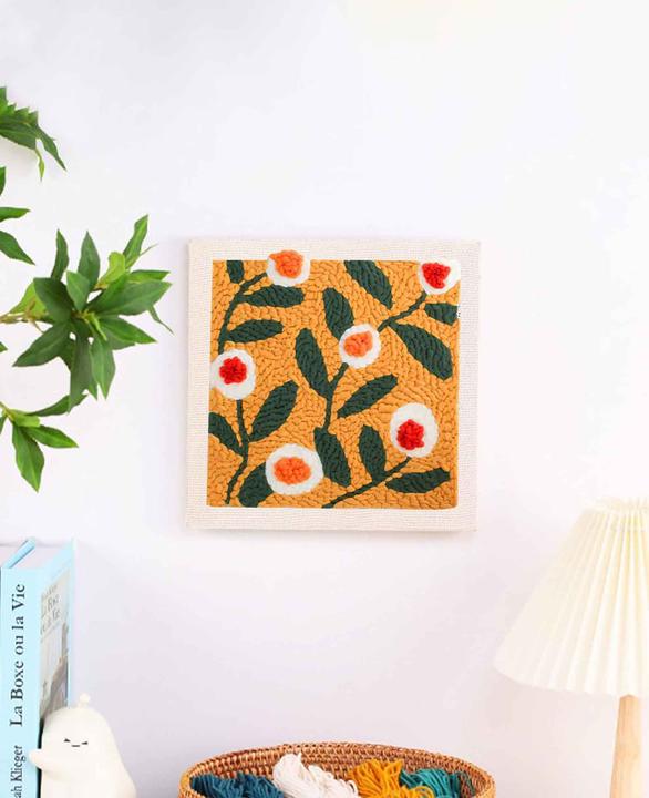 Produktbild I Am Creative Punch Needle Anfänger Set, Pink Flower Power