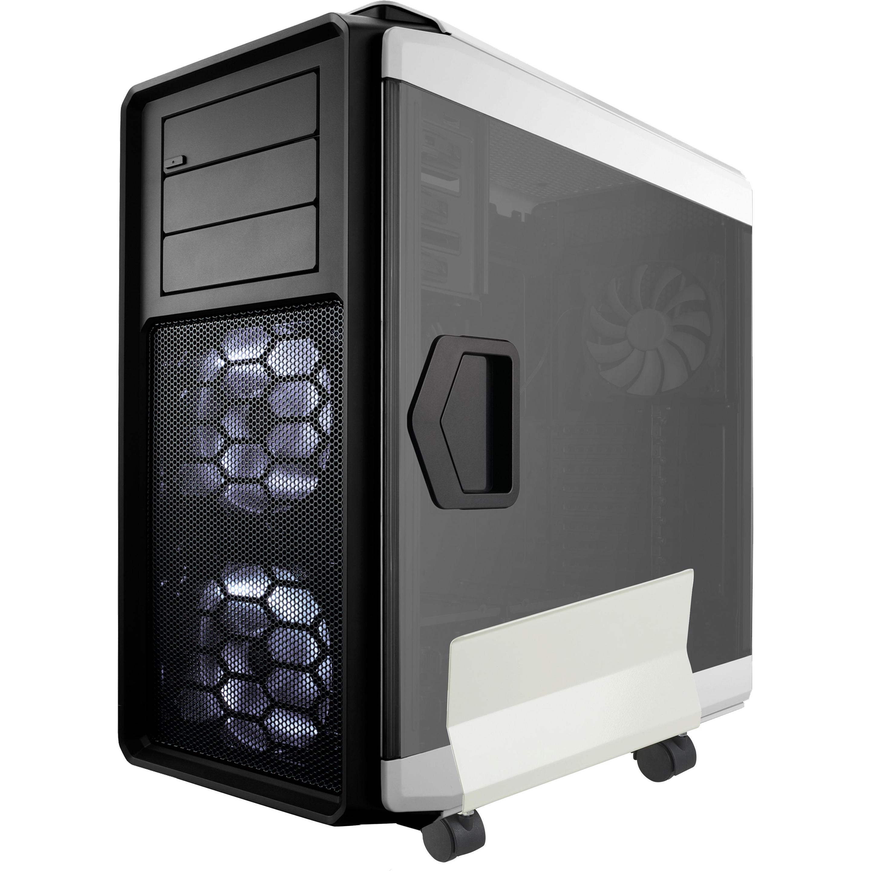 Q-Connect CPU Halter für Rechner, PC Zubehör, Grau