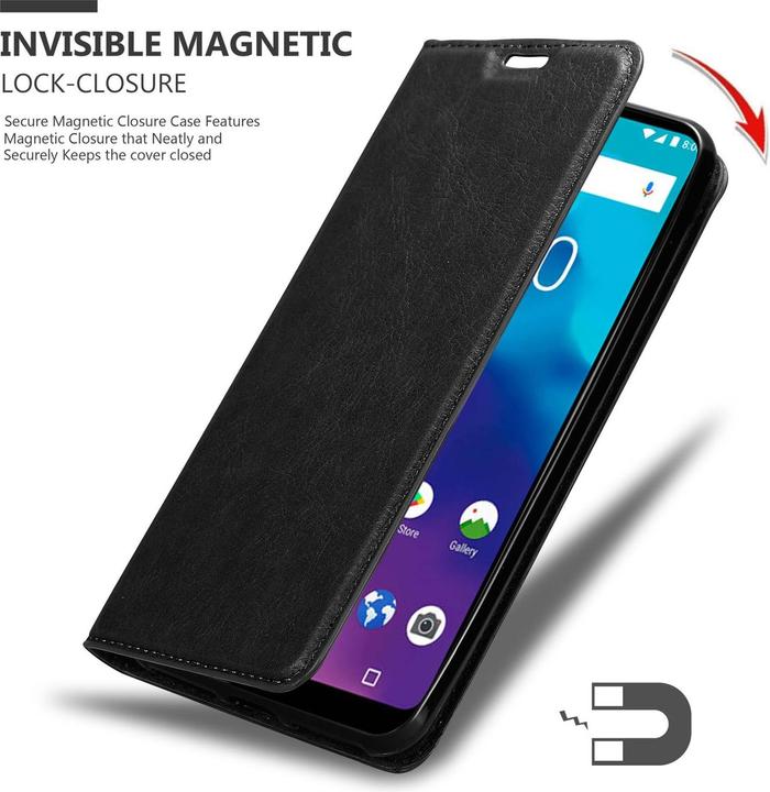 Produktbild Cadorabo Book Invisible Magnet Cover (ZTE Blade V10 Vita)
