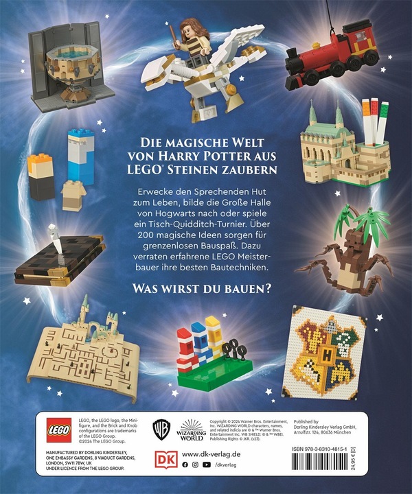 Immagine prodotto LEGO® Harry Potter™ Ideen Buch (Tedesco, Julia Marzo, Hannah Dolan, Birgit Reit, 2024)